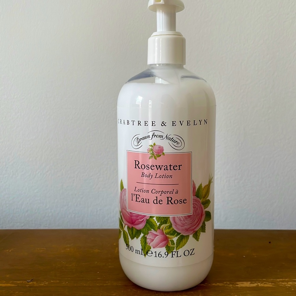 Crabtree & Evelyn Rosewater body lotion 500 ml